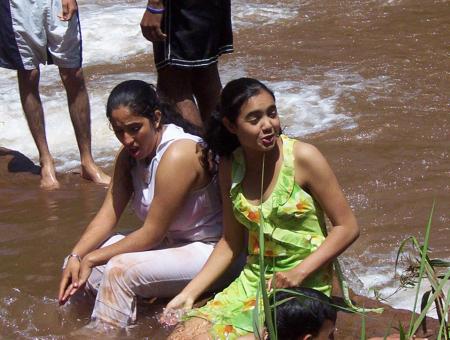 les filles de la camping
